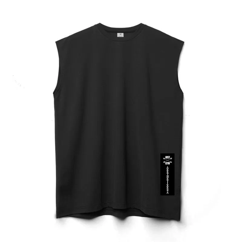 Xituodai Gym Mens Mesh Casual Running Tank Top Fashion Fitness Sport Sleeveless Quick-drying Vest  Workout Clothing Bodybuilding