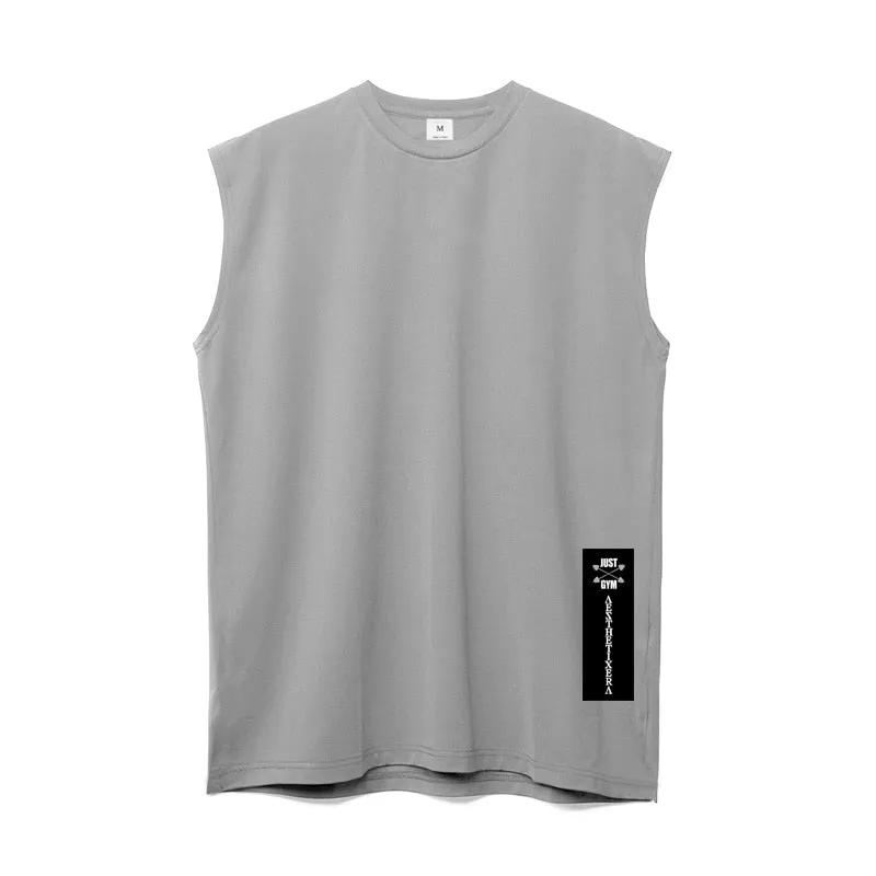 Xituodai Gym Mens Mesh Casual Running Tank Top Fashion Fitness Sport Sleeveless Quick-drying Vest  Workout Clothing Bodybuilding