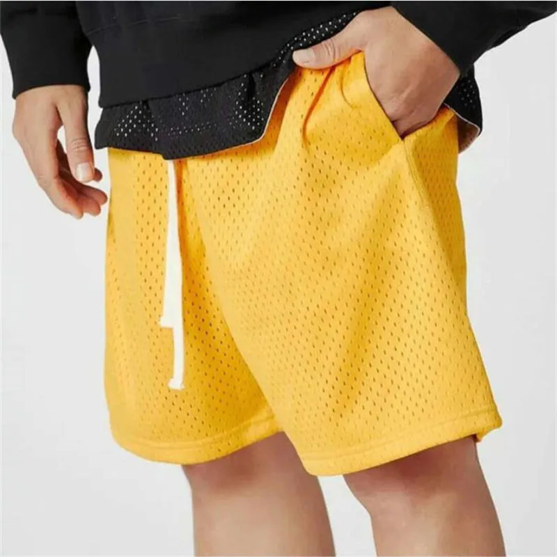 Xituodai Summer Shorts Men Fashion Boardshorts Mesh Breathable Male Casual Shorts Comfortable Fitness Mens Bodybuilding Shorts